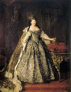 unknow artist Portrait of Empress Anna Ioannovna USA oil painting artist
